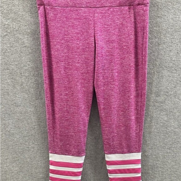 Bombshell Sportswear Heathered Pink sock leggings small - Picture 3 of 5